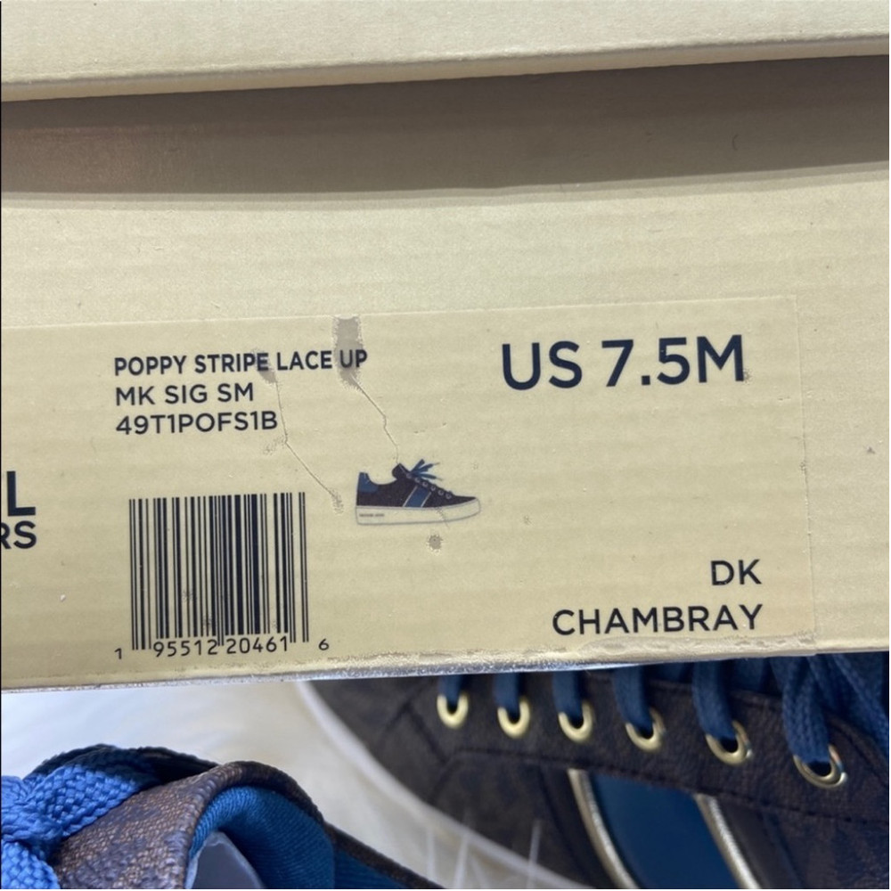 Michael Kors Poppy Stripe Lace Up - Picture 9 of 10